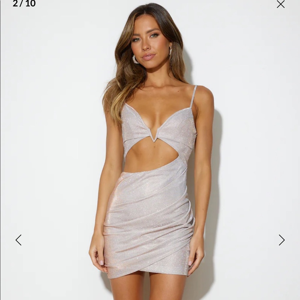 NWT Hello Molly Mini Sparkly Dress